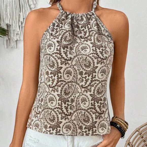 New Halter Tank Top - Picture 4 of 7